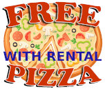 Free Pizza with Rental
